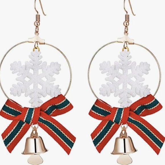 Jewelry - Christmas Snowflake Earrings